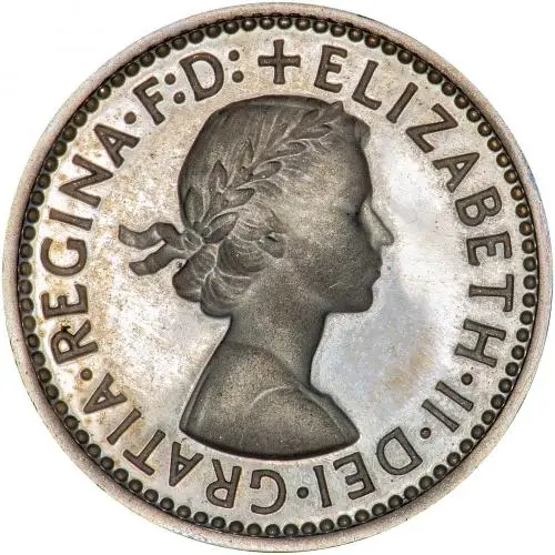 1977 Maundy Set Elizabeth II Laureate Head Young Head William Wyon