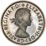 1977 Maundy Set Elizabeth II Laureate Head Young Head William Wyon