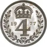 1977 Maundy Set Elizabeth II Westminster Abbey 