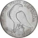1984 Silver BU 1984 Olympics 1 Dollar Coin Single United States of America Philadelphia Mint obv