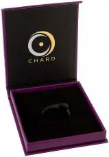 Chards Silver 1oz St Helena Spade Guinea Premium Gift Box Open