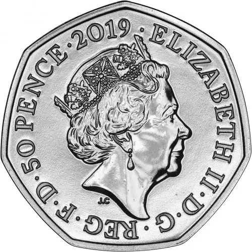 Reverse 2019 Paddington Bear - Tower of London BU 50p