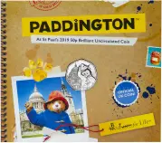 Presentation Folder 2019 Paddington Bear - St Paul's Cathedral BU 50p