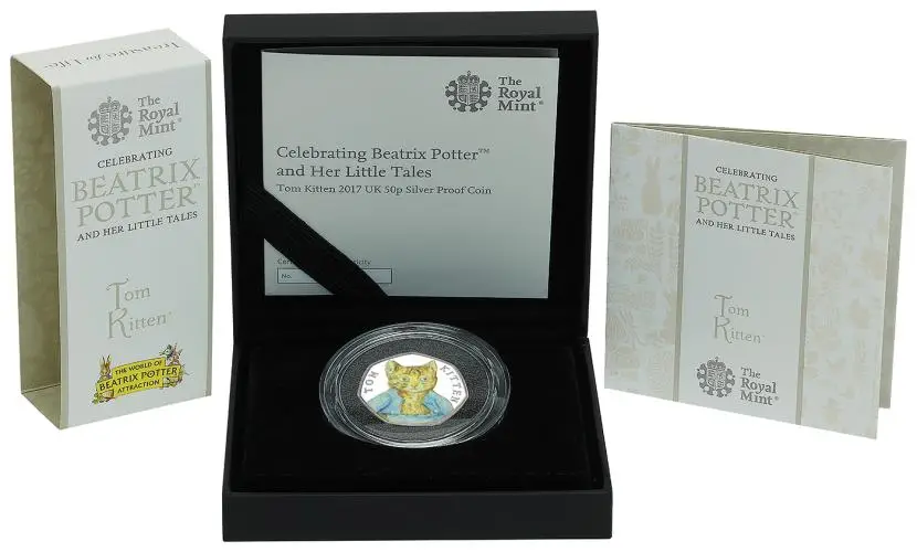 2017 Beatrix Potter World In Black Presentation Box display