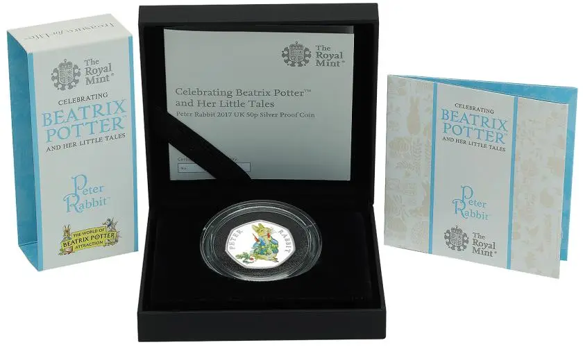 2017 Beatrix Potter World In Black Presentation Box display