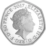 2017 Beatrix Potter World In Black Presentation Box Silver obverse
