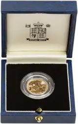 1993 Gold Proof Half Sovereign