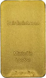 Gold 1 Ounce  Bar Pre-Owned Baird & Co. reverse