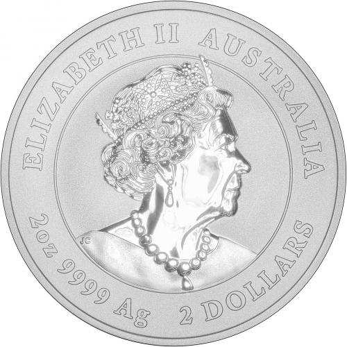 ホワイトホースオブハノーバー銀貨 2020年 2オンス 2020 Perth Mint Year of the Mouse 2oz Silver Coin | Chards