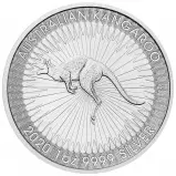 2020 Kangaroo 1 oz Silver Perth Mint Bullion Coin