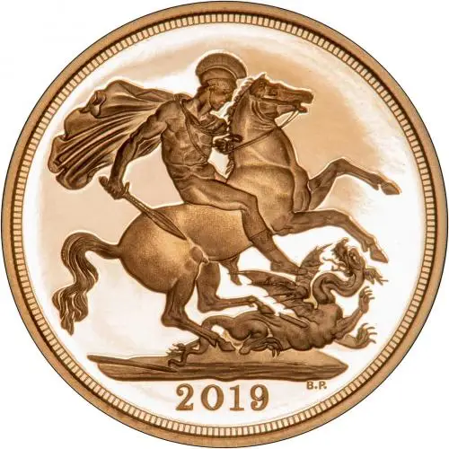 Reverse 2019 Gold Proof Sovereign Bundle - 5 Coin Savings Bundle