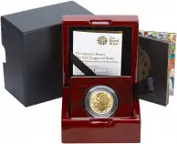 2018 0.25 oz Queen's Beasts Red Dragon of Wales Gold Proof Coin