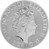 2018 Silver Ungraded 10 Ounce Valiant £10 Coin  obverse