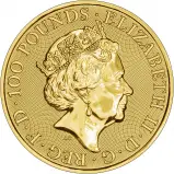 2020 Year of the Rat Royal Mint Lunar 1 oz Gold Bullion Coin Obverse