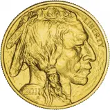 2011 Gold Bullion Ungraded 1 Ounce Buffalo  Coin Single United States of America Obverse