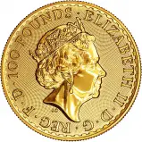 2020 Britannia 1 oz Gold Bullion Coin obverse chards image crop