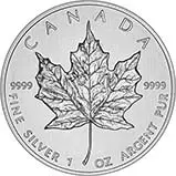2011 1 oz Silver Maple Bullion Coin