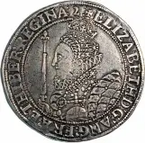 1601-1602 Elizabeth I Silver Crown 