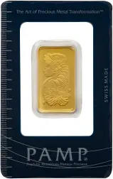 Gold 0.5 oz Bar Pamp Suisse - Pre-Owned