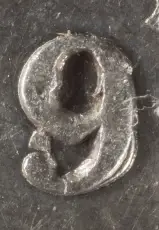 A closer inspection of the overdate 9 