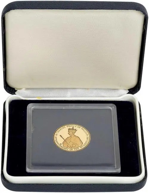 Jamaica 1979 Gold Proof $100 Coin in box
