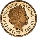 1999 Whole Coin Set Sovereign - 3 Coins Gold Proof Obverse