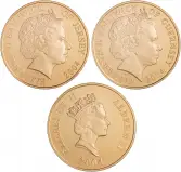 2004 Gold Proof 60th Anniversary of D-Day £5  Coin Without Box Without Cert Channel Islands The Royal Mint 3 Coins obverse