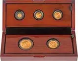 2015 Full Whole Coin Set Sovereign - 5 Coins Gold Proof Fourth Portrait
