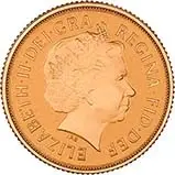 2015 Full Whole Coin Set Sovereign - 5 Coins Gold Proof Fourth Portrait Obverse