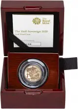 2020 Gold Proof Half Sovereign Coin
