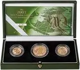 2003 Gold Proof Sovereign 3-Coin Set