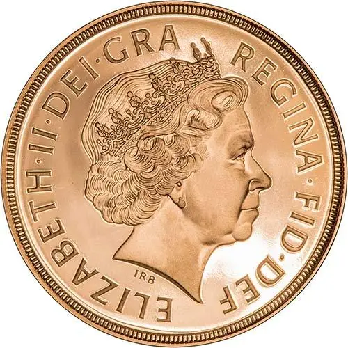 2008 Whole Coin Set Sovereign - 3 Coins Gold Proof Obverse