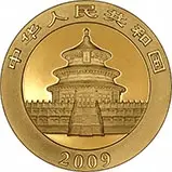 2009 1 oz Gold Coin Panda Bullion 22508