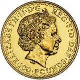 2009 1 oz Gold Britannia Bullion Coin obverse
