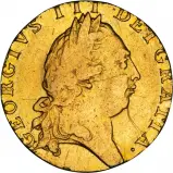 1792 Gold Spade Guinea Coin George III