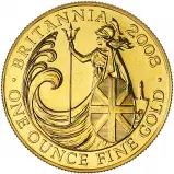 2008 1 oz Gold Britannia Bullion Coin