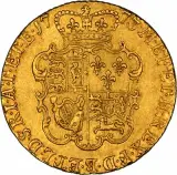 1773 Gold Guinea Reverse Design Crowned Shield of arms