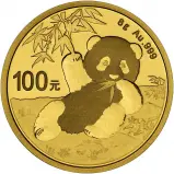 2020 8g Gold Panda Coin Bullion