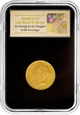 1821 Gold Full Sovereign George IV London