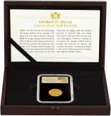 1821 Gold Proof Full Sovereign George IV London in box