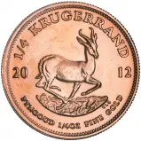 2012 Gold Krugerrand 0.25 oz Bullion Coin