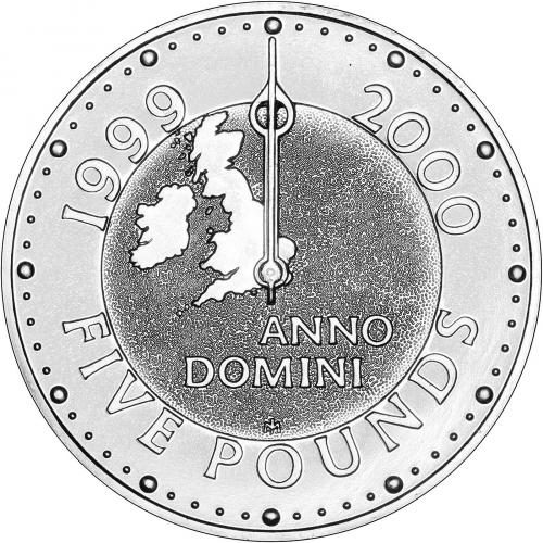 2000 Millennium United Kingdom Brilliant Uncirculated Coin