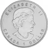 2006 Timber Wolf 0.5 oz Silver Coin obverse