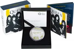 2020 Queen - Music Legends 1 oz Silver Proof Coin