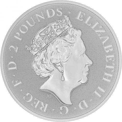 2020 Queen £2 Silver Bullion 1oz Coin | Chard
