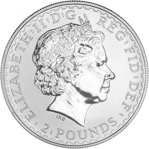 2006 Silver Bullion 1 Ounce Britannia Coin obverse