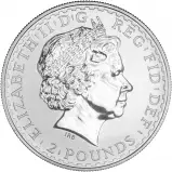 2006 Silver Bullion 1 Ounce Britannia Coin obverse