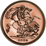 2004 Gold Sovereign Bullion Coin
