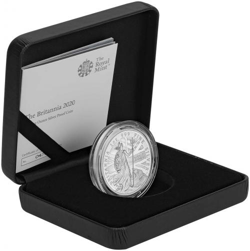Buy 2020 Britannia Silver Proof 1oz Royal Mint Coin | Chards