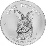 1995 Royal Australian Mint 1 oz Silver Kangaroo Bullion Coin